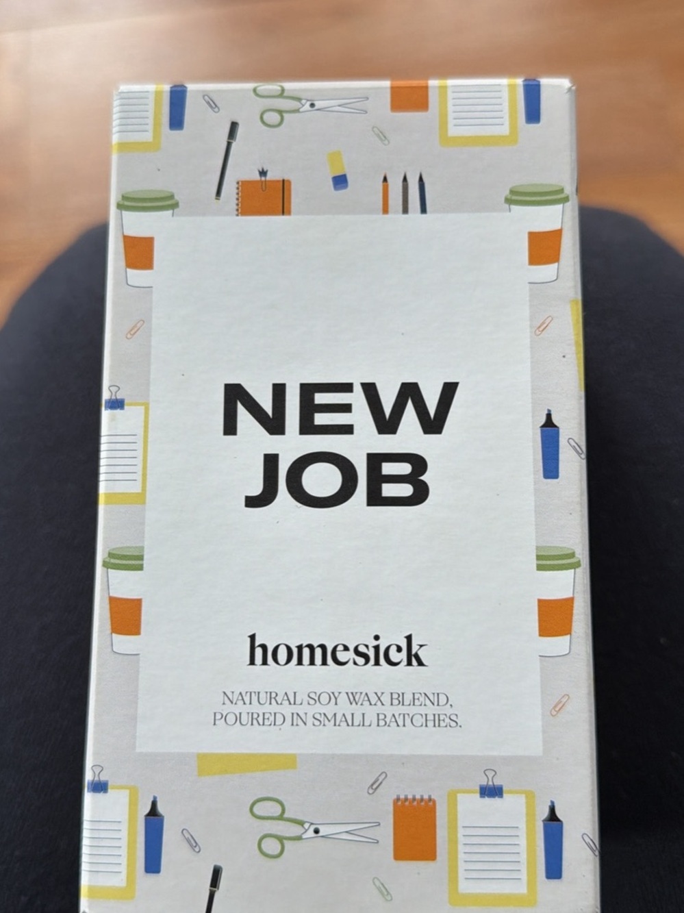 Homesick New Job Scented Candle - White Never used and in original packaging.